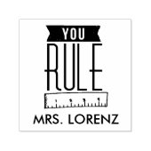 YOU RULE Teacher stempel (Design)