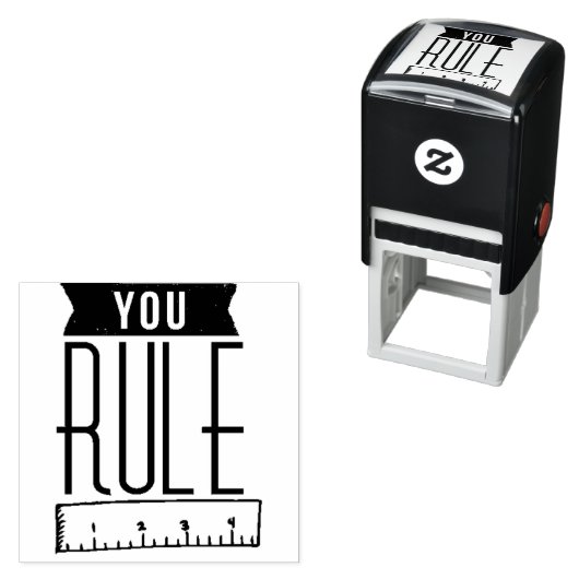 YOU RULE Teacher stempel (In situ)