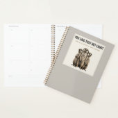 You Said That Out Loud? – Funny Meerkat Planner (Display)