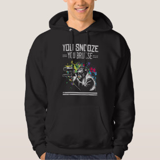 You Snooze You Bruise Paintball Game Squad For Men Hoodie