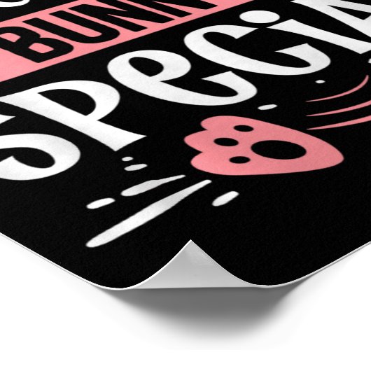 You Some Bunny Special Premium Tri-blend  Poster (Hoek)