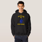 You Spin Me Right Round   Dreidel Hanukkah Hoodie (Voorkant volledig)