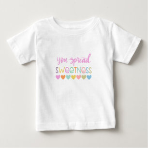 You Spread Sweetness - Cute Pastel Quote Design fo