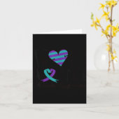 You Suicide Awareness Mental Health Message  Kaart (Gele Bloem)