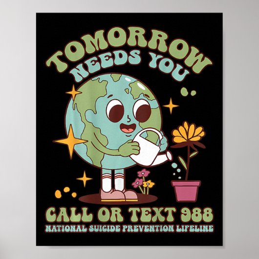 You Suicide Awareness Mental Health S  Poster (Voorkant)