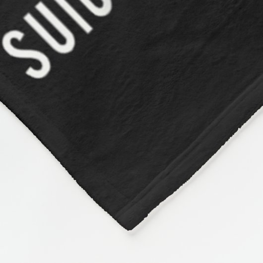 You Suicide Prevention Awareness  Fleece Deken (Hoek)