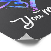 You Suicide Prevention Awareness Heart Men Women  Poster (Hoek)