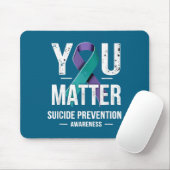 You Suicide Prevention Awareness  Muismat (Met muis)