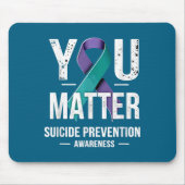 You Suicide Prevention Awareness  Muismat (Voorkant)