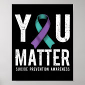 You Suicide Prevention Awareness  Poster (Voorkant)