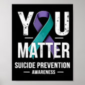 You Suicide Prevention Awareness  Poster (Voorkant)
