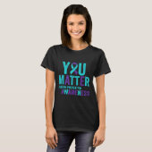 You Suicide Prevention Awareness Ribbon T-shirt (Voorkant volledig)