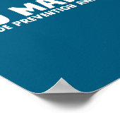 You Suicide Prevention Awareness Teal Purple  Poster (Hoek)