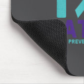You - Suicide Prevention Teal Purple Awareness Rib Muismat (Hoek)