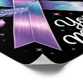 You Teal &amp; Purple Ribbon Suicide Prevention Aw Poster (Hoek)