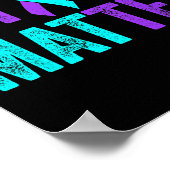 You Teal Purple Ribbon Suicide Prevention Awarenes Poster (Hoek)