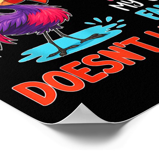 You Think I Care About Who Doesn't Like Me Hell My Poster (Hoek)