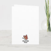 You Thought I Would Frog-et Your Birthday Card Kaart (Achterkant)