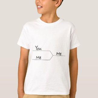 "You Vs. Me" Maart-snuffel T-shirt