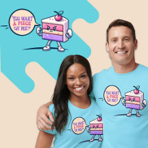 You Want A Piece Of Me Cake Grappig Schattige Pun 