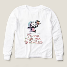 You Were Magic Once Kids Polo | Cute Doodle Art |
