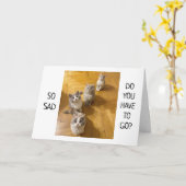 **YOU WILL BE MISSED** SAYING GOOD-BYE  CARD KAART (Gele Bloem)