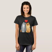 You Will Forever Bee My Always Love Cute Cat Coupl T-shirt (Voorkant volledig)