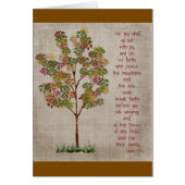 You will go out with Joy  Isaiah 55 verse (Voorkant)