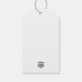 You Will Have Joy and Gladness Inspirational Quote Cadeaulabel (Achterkant)