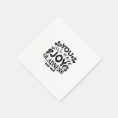 You Will Have Joy and Gladness Inspirational Quote Servet (Hoek)