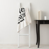 You Will Have Joy and Gladness Inspirational Quote Sherpa Deken (In situ)