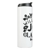 You Will Have Joy and Gladness Inspirational Quote Thermosbeker (Gedraaid links)