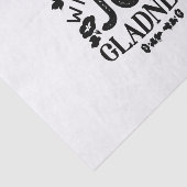 You Will Have Joy and Gladness Inspirational Quote Tissuepapier (Detail)