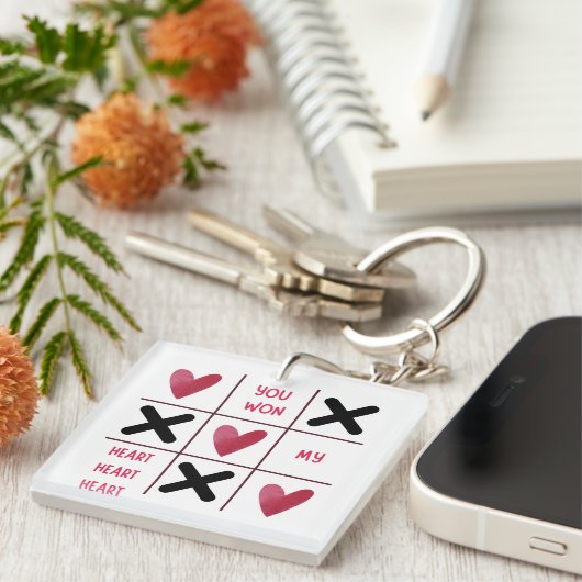 You Won My Heart Sleutelhanger (Voorkant Rechts)