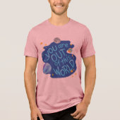#YouAreOutOfThisWorldT-Shirt Tri-Blend Shirt (Voorkant)