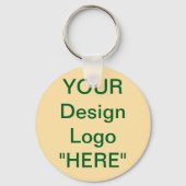 Youe Design Logo Canvas tas Promotieproduct Sleutelhanger (Achterkant)