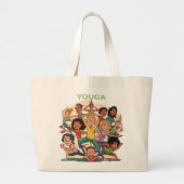 YOUGA SACK GROTE TOTE BAG (Voorkant)