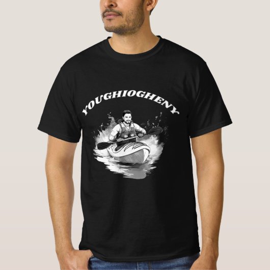 Youghiogheny Kayak T-shirt (Voorkant)
