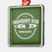 Youghiogheny River, Pennsylvania Metalen Ornament (Links)