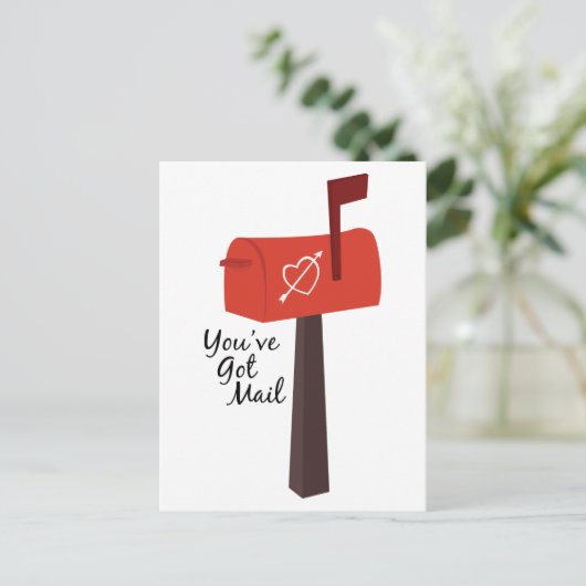 Youhv heeft Mail Briefkaart (Staand voorkant)