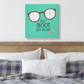 You'l Shoot Your Eye Out! Canvas Afdruk (Insitu (Slaapkamer))