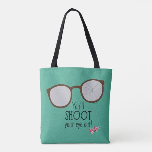 You'l Shoot Your Eye Out! Tote Bag (Achterkant)