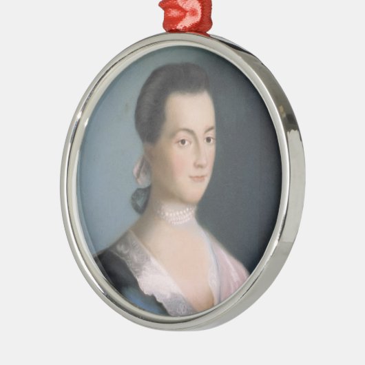 Young Abigail Adams Portrait Ornament (Links)
