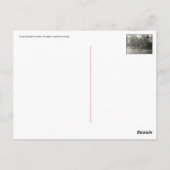 Young Aboriginal huter met speer en woomera Briefkaart (Achterkant)