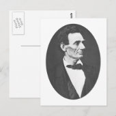 Young Abraham Lincoln Briefkaart (Voorkant / Achterkant)