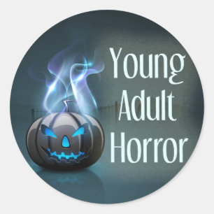 Young Adult Horror Genre Book Hoesje Round Sticker
