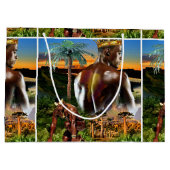 Young African King Groot Cadeauzakje (Achterkant)