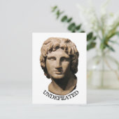 Young Alexander de Grote - Onverslagen Briefkaart (Staand voorkant)