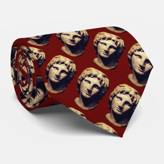 Young Alexander de Grote - Onverslagen Stropdas (Opgerold)