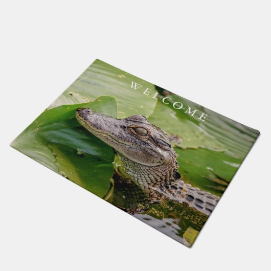 Young Alligator Deurmat (Schuin)